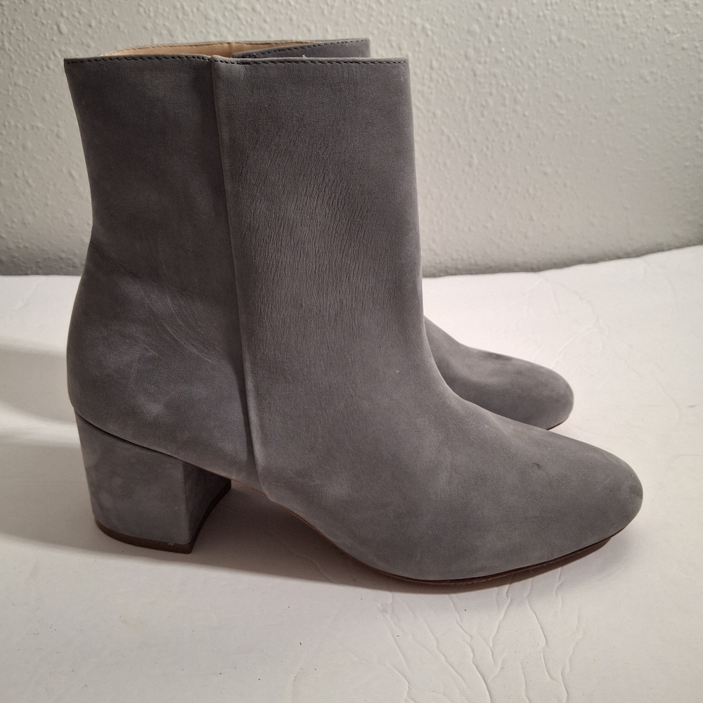Schutz Leather Booties - Lupe